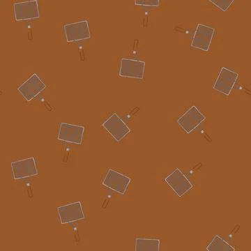 Seamless pattern heat grill rack cartoon vector Stock Illustration