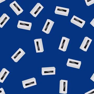 Seamless pattern heater water boiler cartoon vector Stock Illustration