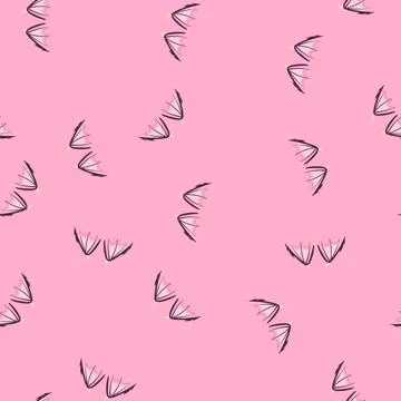 Seamless pattern hell wings dragon cartoon vector 스톡 일러스트