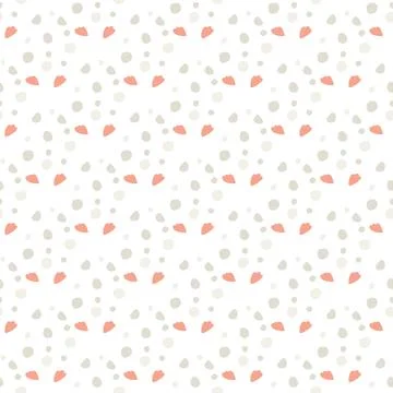 Seamless pattern with herbal elements. Floral background for surface design. 스톡 일러스트