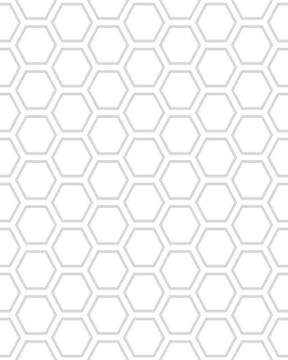 Seamless pattern of hexagon Stock Illustration