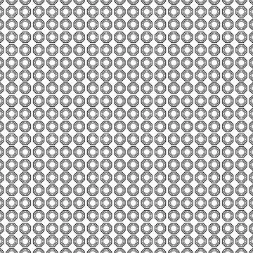 Seamless pattern of the hexagonal net Stock Illustration