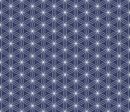Seamless pattern with hexsagon shape Stock Illustration
