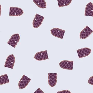 Seamless pattern hinges ancient medieval door cartoon vector Stockillustratie