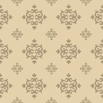 Seamless pattern historical background texture Stock Illustration