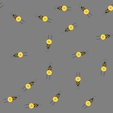 Seamless pattern hoist crane hook cartoon vector Stock Illustration
