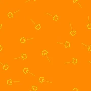 Seamless pattern hole golden key cartoon vector Stock Illustration