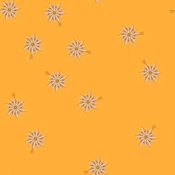 Seamless pattern holiday christmas star cartoon vector Stock Illustration