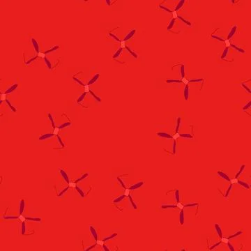 Seamless pattern holiday red bow cartoon vector Illustrazione stock