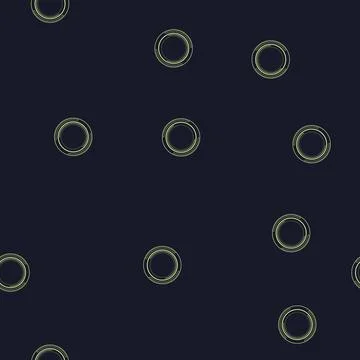 Seamless pattern hologram hud round frame cartoon vector イラスト素材
