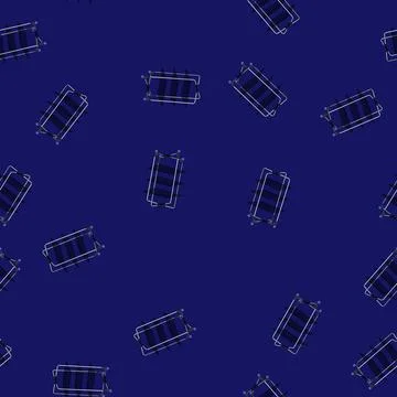 Seamless pattern home clothes drying rack cartoon vector Stock Illustration