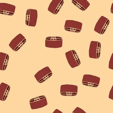 Seamless pattern home desk organizer cartoon vector Stock Illustration