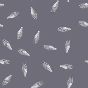 Seamless pattern home marble vase cartoon vector 库存插图