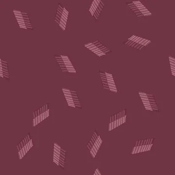 Seamless pattern home roof tile cartoon vector イラスト素材