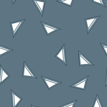 Seamless pattern home ruler builder cartoon vector Stock Illustration