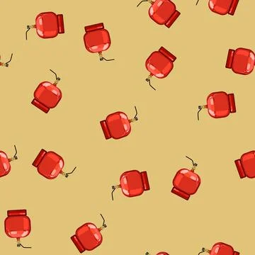 Seamless pattern home stove fuel cartoon vector 库存插图