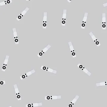 Seamless pattern home tv remote cartoon vector Stockillustratie