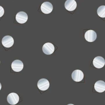 Seamless pattern home wall mirror cartoon vector イラスト素材