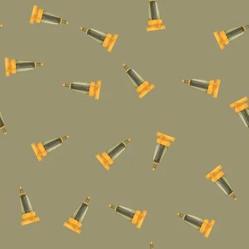 Seamless pattern home water filter color icon vector Stock Illustration