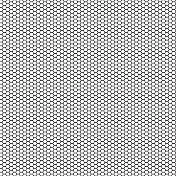 Seamless pattern. Honeycomb with bold lines. Geometric background. Stock Illustration