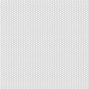 Seamless pattern. Honeycomb with thin lines. Abstract geometric background. Illustrazione stock