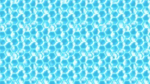 Seamless pattern from honeycombs blue. Shiny bright background from hexagon Stock Illustration