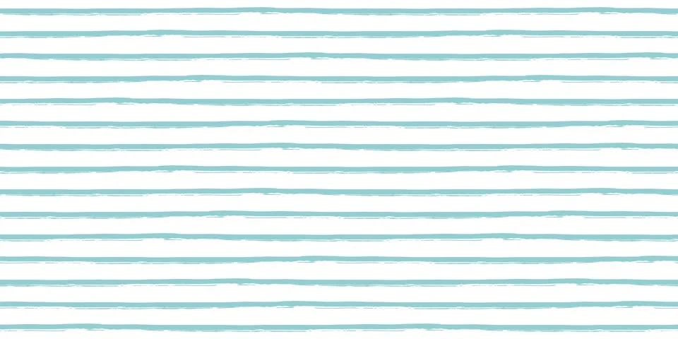 Seamless pattern with horizontal brush strokes, a grunge-style striped design Stock Illustration