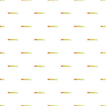 Seamless pattern with horizontal rating progress bar Stock Illustration