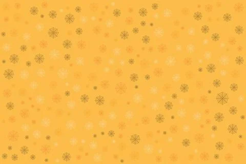 Seamless pattern with horror pumpkin circles Stock Illustration