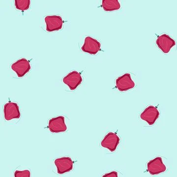 Seamless pattern hospital iv fluid bag cartoon vector Stock Illustration