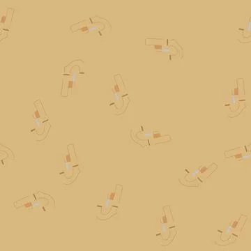 Seamless pattern house bathroom faucet cartoon vector Stock Illustration
