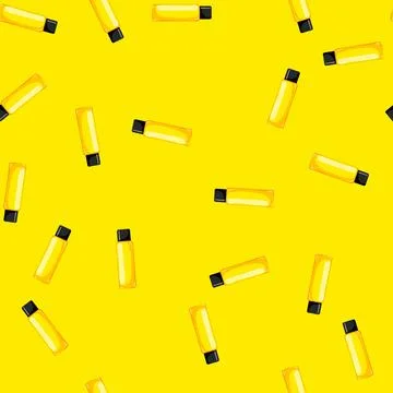 Seamless pattern house glass cleaner cartoon vector Stock Illustration