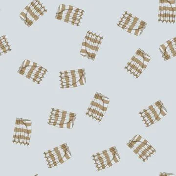 Seamless pattern house shower bathroom curtain cartoon vector Stock Illustration