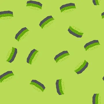 Seamless pattern household sponge hygiene cartoon vector 库存插图