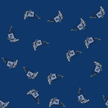 Seamless pattern housework electric broom cartoon vector 스톡 일러스트