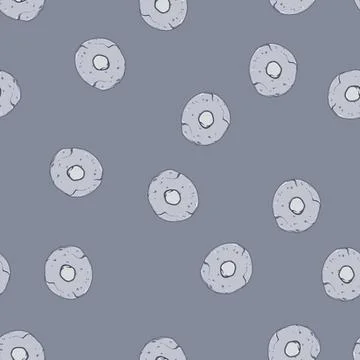 Seamless pattern hub wheel ancient cartoon vector Stock Illustration