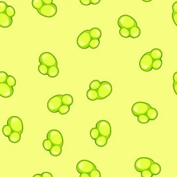 Seamless pattern hue colorful liquid shapes cartoon vector Stock Illustration