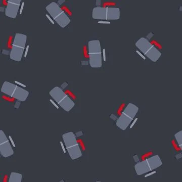 Seamless pattern hvac vacuum pump cartoon vector 库存插图