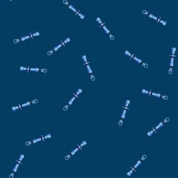 Seamless pattern Hydraulic cylinder compressing mechanism for heavy machinery イラスト素材