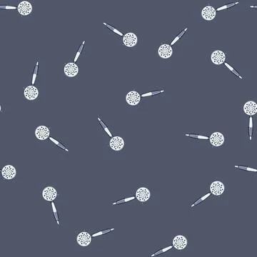 Seamless pattern hygiene shower head cartoon vector Stock Illustration
