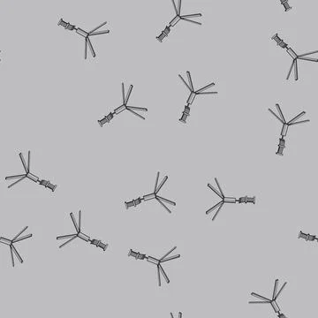 Seamless pattern i phone tripod cartoon vector イラスト素材