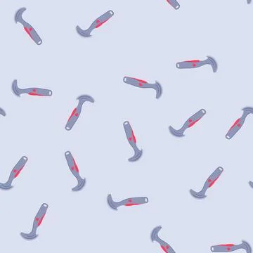 Seamless pattern ice cream spoon creating perfect scoops summer dessert Ilustración de archivo