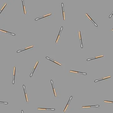 Seamless pattern ice tongs hand cartoon vector Stock Illustration