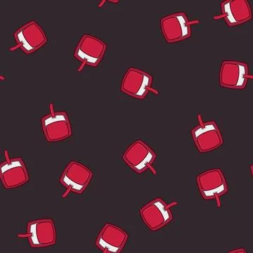 Seamless pattern identifier luggage tag cartoon vector Stock Illustration