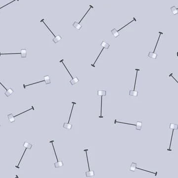 Seamless pattern illumination torchere cartoon vector Illustrazione stock
