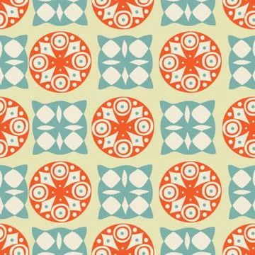 Seamless pattern Ilustração Stock
