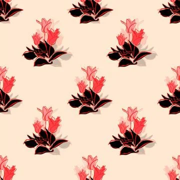 Seamless pattern Stock Illustration