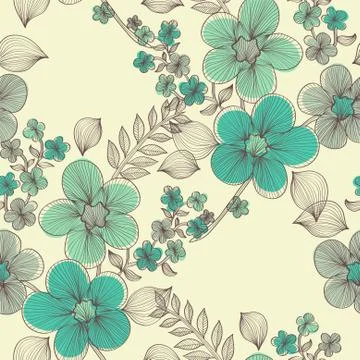 Seamless pattern Stock Illustration