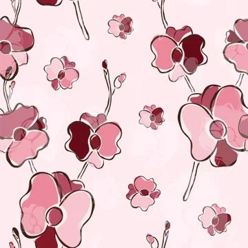 Seamless pattern Stock Illustration