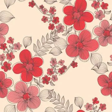Seamless pattern Stock Illustration